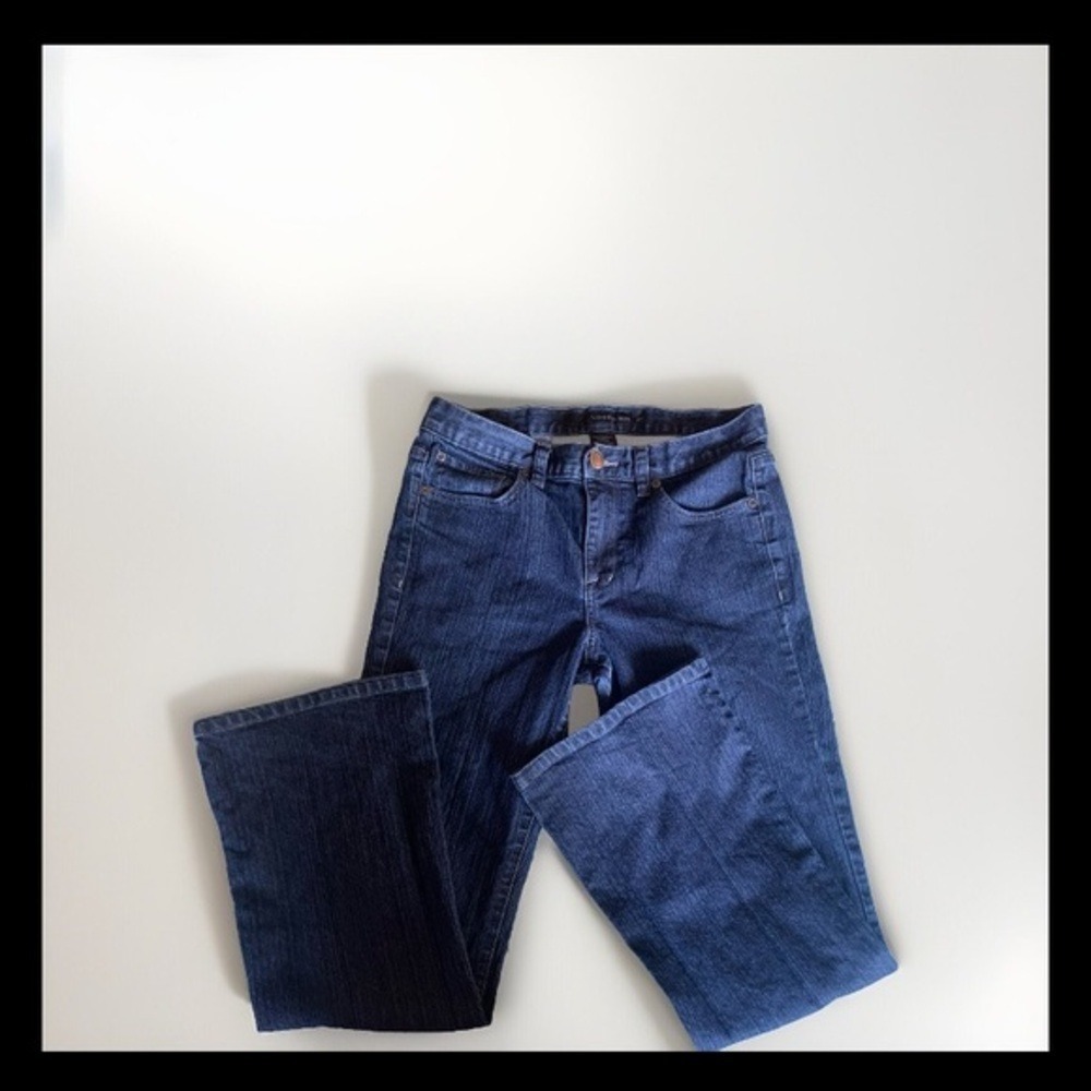 Women's 28/6 Calvin Klein Dark Blue Jeans Flare Denim